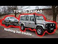 Towing with the DEFENDER - Nothing but PROBLEMS!