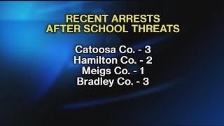 Local sheriff on school threats: "We have zero tolerance for this"