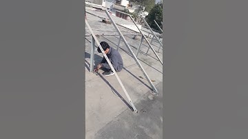 HOW TO DISMEMTAL OF SOLAR PANEL STANDS