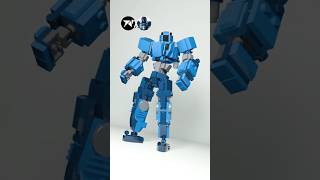 Lego Mech Build 🛠️ 🔵 (3D Animation Tutorial) #legomech #legobuild