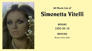 Simonetta Vitelli Movies list Simonetta Vitelli| Filmography of Simonetta Vitelli
