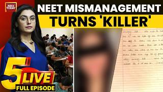 Medical Exam Tragedy, Education Portal Exposed And State Water Scheme Reality | 5Live With Sonal