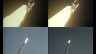 STS-7 Launch Multi-View