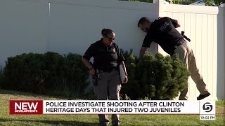 Two juveniles shot in Clinton after Heritage Days celebration