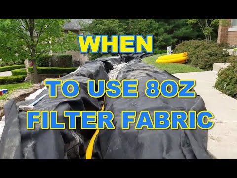 When to Use 8 oz Non-woven Geotextile Filter Fabric