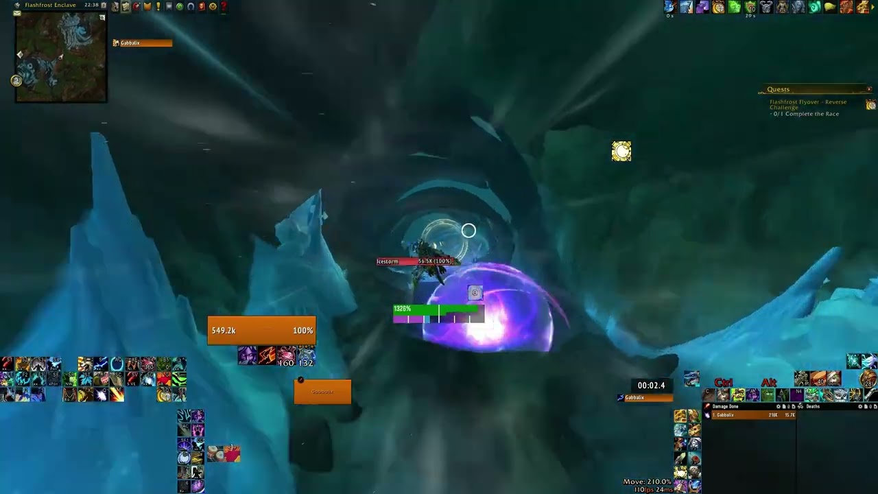 Flashfrost Flyover - Reverse Challenge Gold