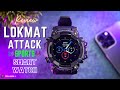 LOKMAT ATTACK ⌚️| Best Budget Outdoor Sports Smartwatch|Detailed Review, Unboxing with a water test.