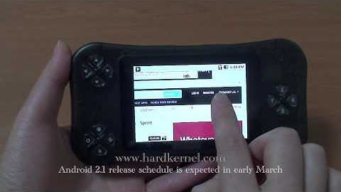 Android 2.1 on ODROID Developer Edition