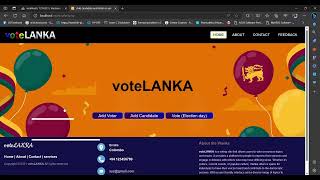 Election System WEB project | Web Development HTML CSS PHP | Voting System
