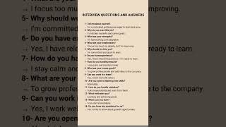 Interview question and answer #follow #like #chefnegi96 #lifestyle #nonfollwer #cooking #likeme #