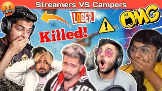 🤯 BGMI Streamers Killed By Pro Campers On Stream - Mortal, Scout, Jonathan, CarryIsLive