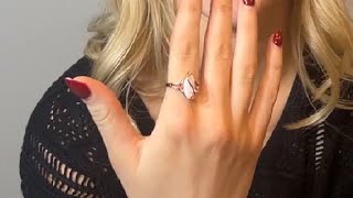 Barzel Rose Gold Ring with Fire Opal Review!