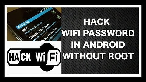 How to Hack Wifi password in your android divice 2016 2017