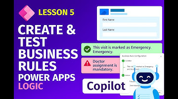 How to Build & Test Business Rules in Power Apps | No-Code Logic for Model-Driven Apps