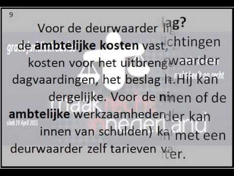 Video: Hoe Een Claim Indienen Bij Schuldeisers?