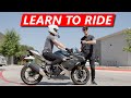 How to ride a motorcycle by yourself for the first time