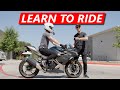 How to ride a motorcycle BY YOURSELF for the FIRST time!