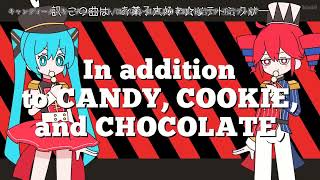 ［ニコカラ］キャンディークッキーチョコレート　🍭🍪🍫［On Vocal］