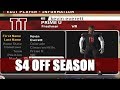 NCAA FOOTBALL 06 PRIME U SEASON 4 OFF SEASON