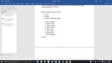 Triggers in Salesforce Part 1
