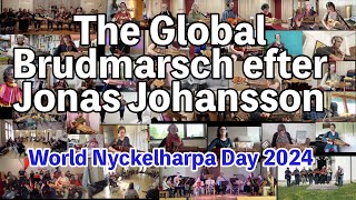 The Global Brudmarsch efter Jonas Johansson for #worldnyckelharpaday 2024