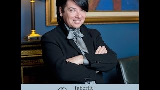 Атласные брюки и ажурный кардиган с люрексом и пайетками от Юдашкина.Faberlic by Valentin Yudashkin