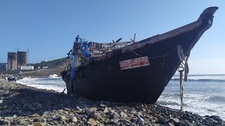 Бухта Патрокл 4 сентября / Выбросило Северокорейскую шхуну/ Последствия тайфуна