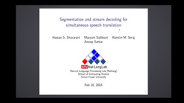UWEE Research Colloquium: February 16, 2016 - Anoop Sarkar, Simon Fraser University