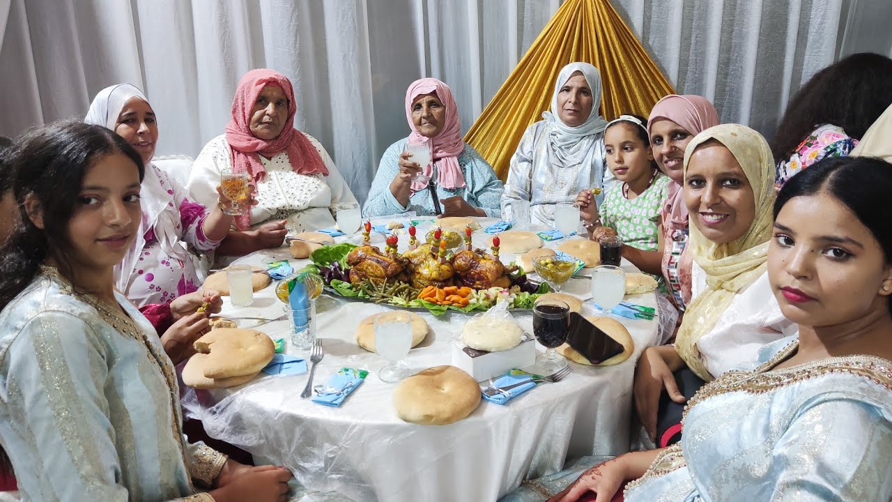 ليلة فدار لعريس🤵 تقاليد ديالهم غزالة نشاط وشطيح الحال مايشور 💃💃