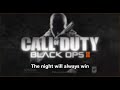 Black Ops 2 Intro Elbow The Night Will Always Win Lyrics mp3