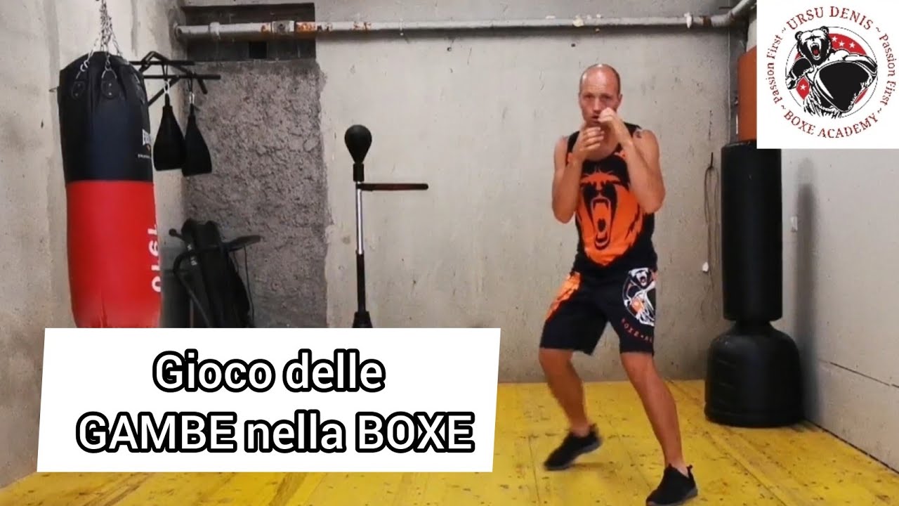 Gioco delle gambe nella Boxe. Parte 1 "Movimento Base"