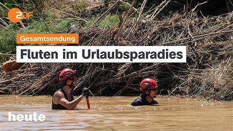 heute 19:00 Uhr vom 13.07.25 Unwetter in Spanien, Steinmeier kritisiert Schwarz-Rot, Zollstreit USA