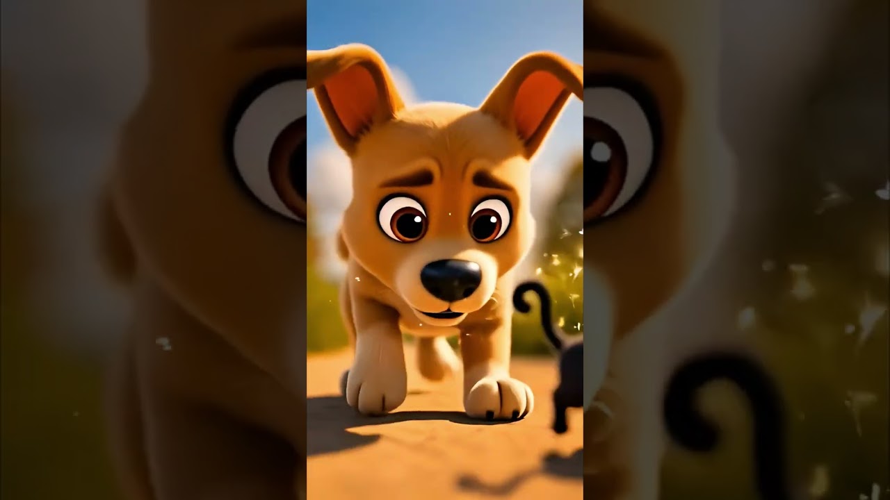 Puppy Loses His Balloon 🎈🐶  A Heartwarming Animal Story