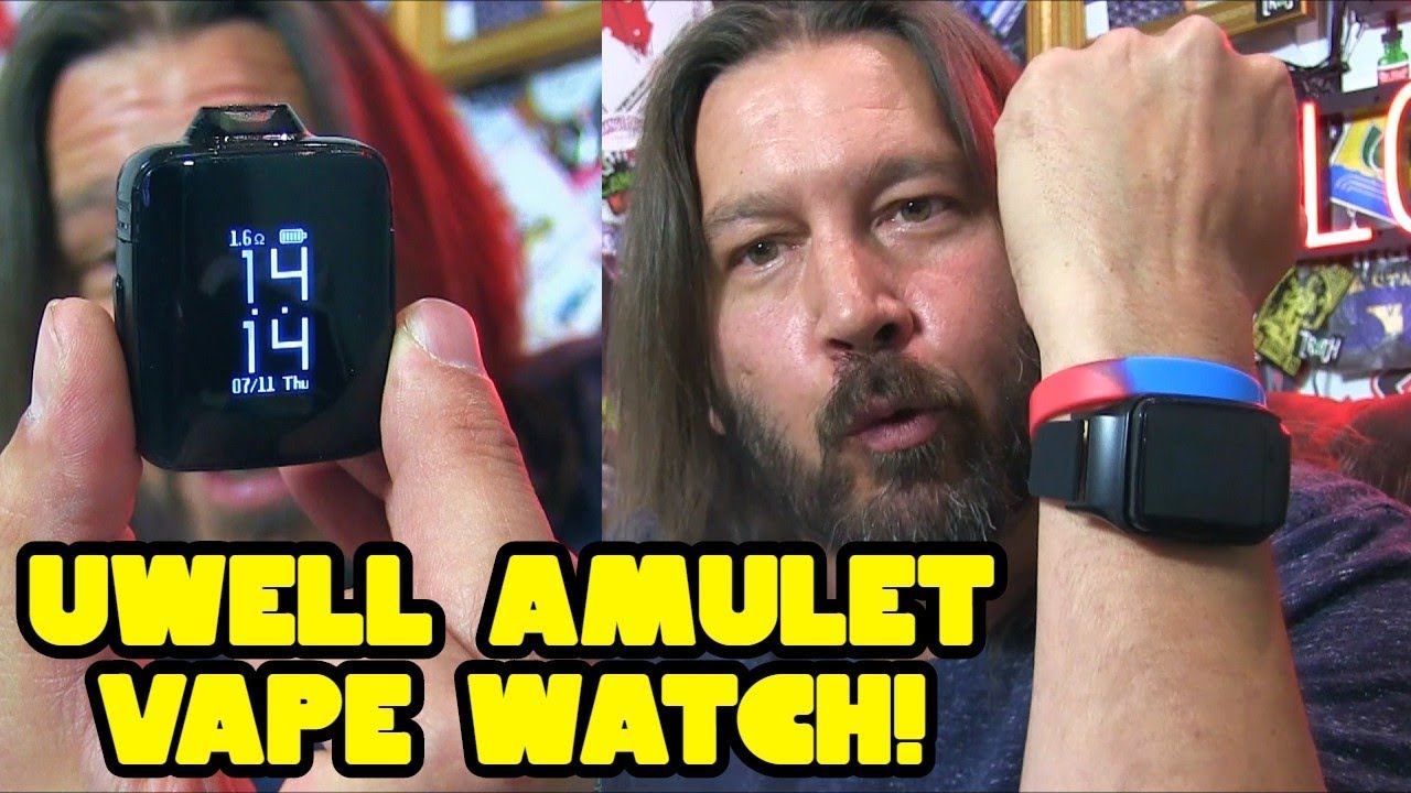 The Uwell Amulet! | Pod System Vape Watch! | Vape Lounge
