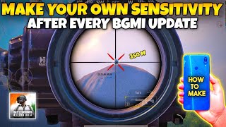 How To Make Your Own Sensitivity | Make Zero Recoil Sensitivity After Bgmi/pubg New Update