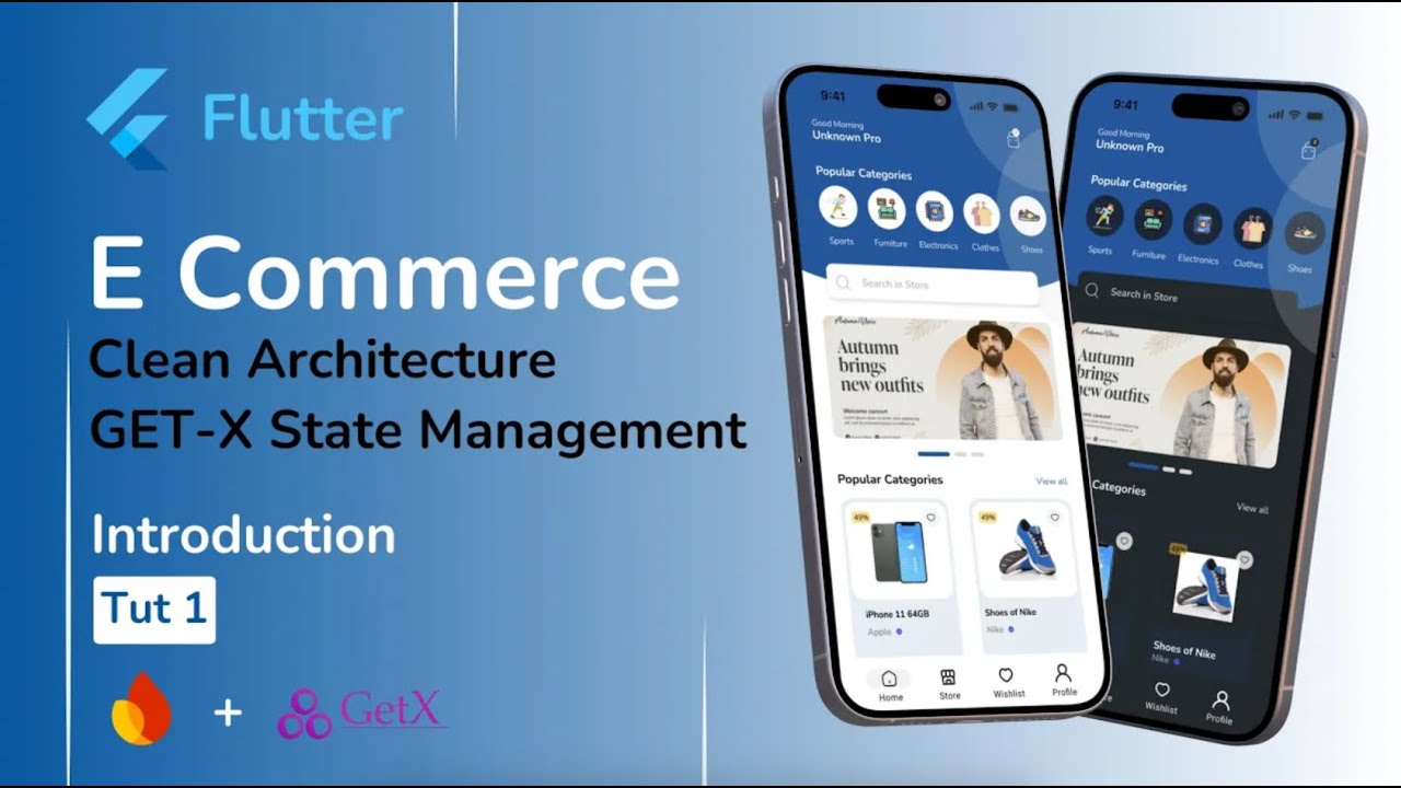 Building an eCommerce App with Flutter - Full Course | Firebase | GETX ...