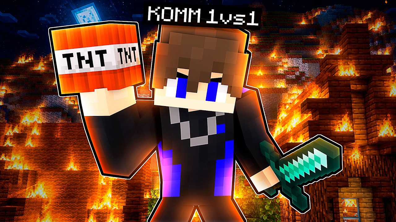 ICH FORDERE den GANZEN SERVER zum 1vs1 KAMPF HERAUS!⚔️(MINECRAFT HELDEN 3)