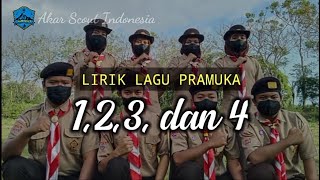 Download Lagu Pramuka 1,2,3 Dan 4 Lirik Video MP3 Lagu Pramuka 1,2,3 Dan 4 Lirik