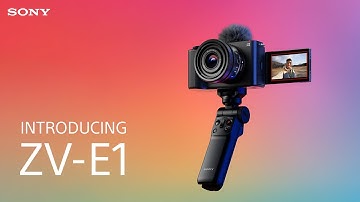 Introducing the Sony ZV-E1 Vlog Camera