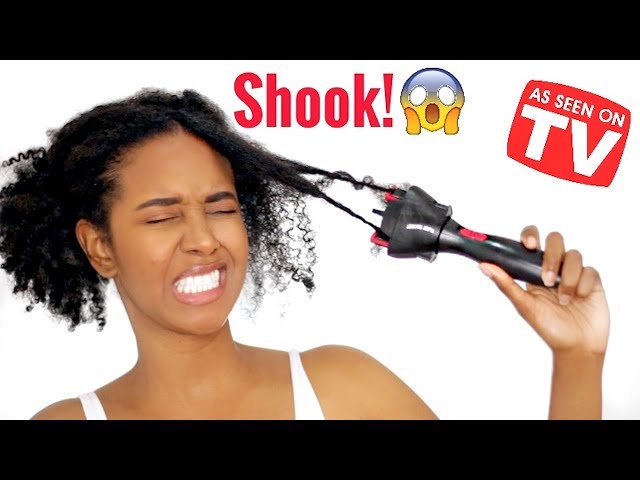 I TRIED A TWISTING TOOL ON MY NATURAL HAIR 😱 SHOOKED !!!! DID IT