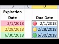Excel Essentials -- Level UP! -- Conditional Formatting for Due Dates and Expiration Dates