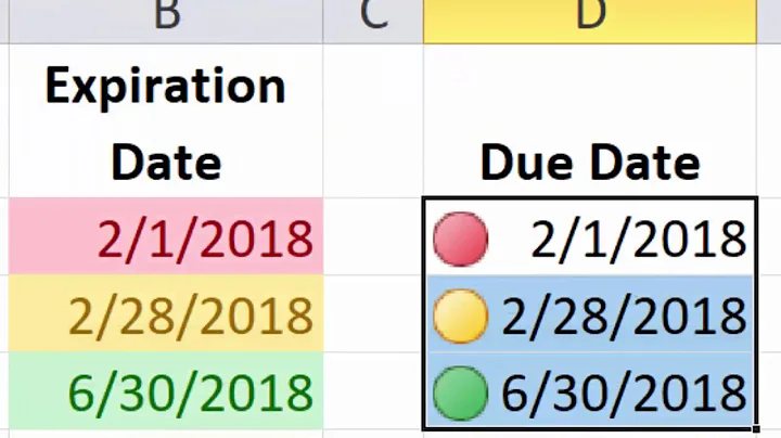 Excel Essentials -- Level UP! -- Conditional Formatting for Due Dates and Expiration Dates - DayDayNews
