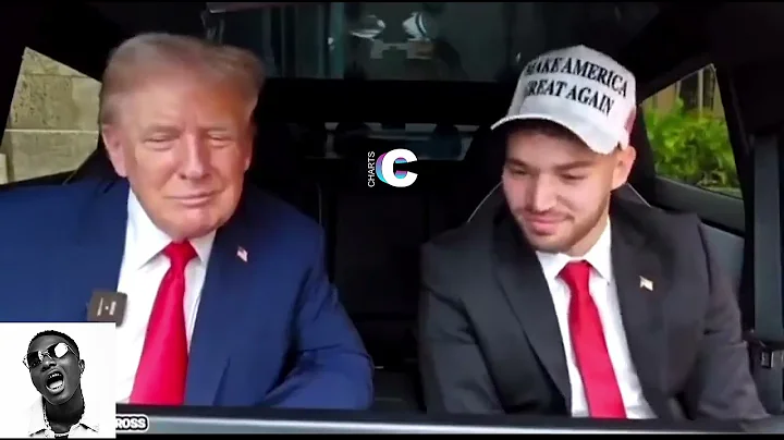 President Donald Trump and Adin Ross Vibes To Wizkid’s Essence ft. Tems