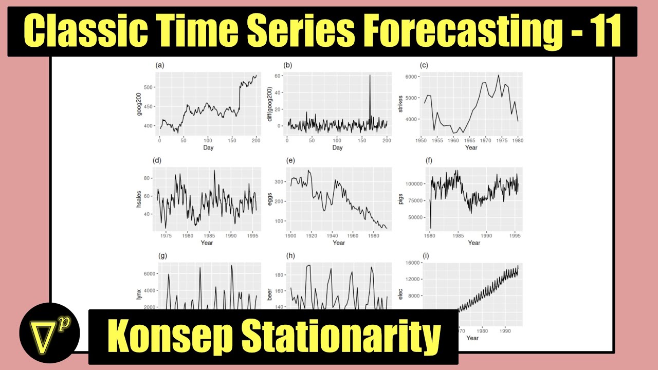 CTS11 | Konsep Stationarity | Classic Time Series Forecasting - YouTube
