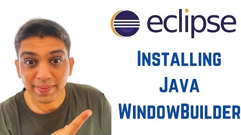 Installing Java WindowBuilder (Gui Designer Plugin) on Eclipse