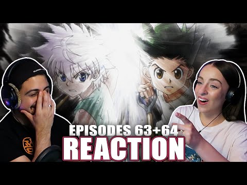 BISKY'S INTENSE TRAINING! Hunter x Hunter Episodes 63-64 REACTION!
