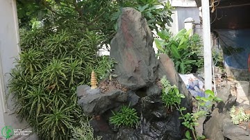 một số hồ cá koi di động kết hợp non bộ đã làm cho khách p9