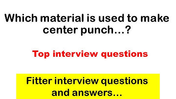 Mechanical Maintenance Technician interview questions Answers.