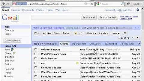 Video 30 - How to Use The Akismet Spam Plugin
