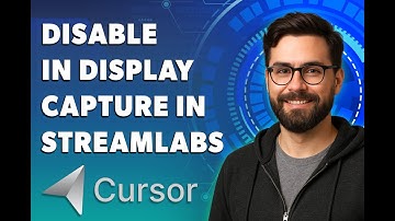 How To Disable Cursor In Display Capture In Streamlabs [2025 Guide]